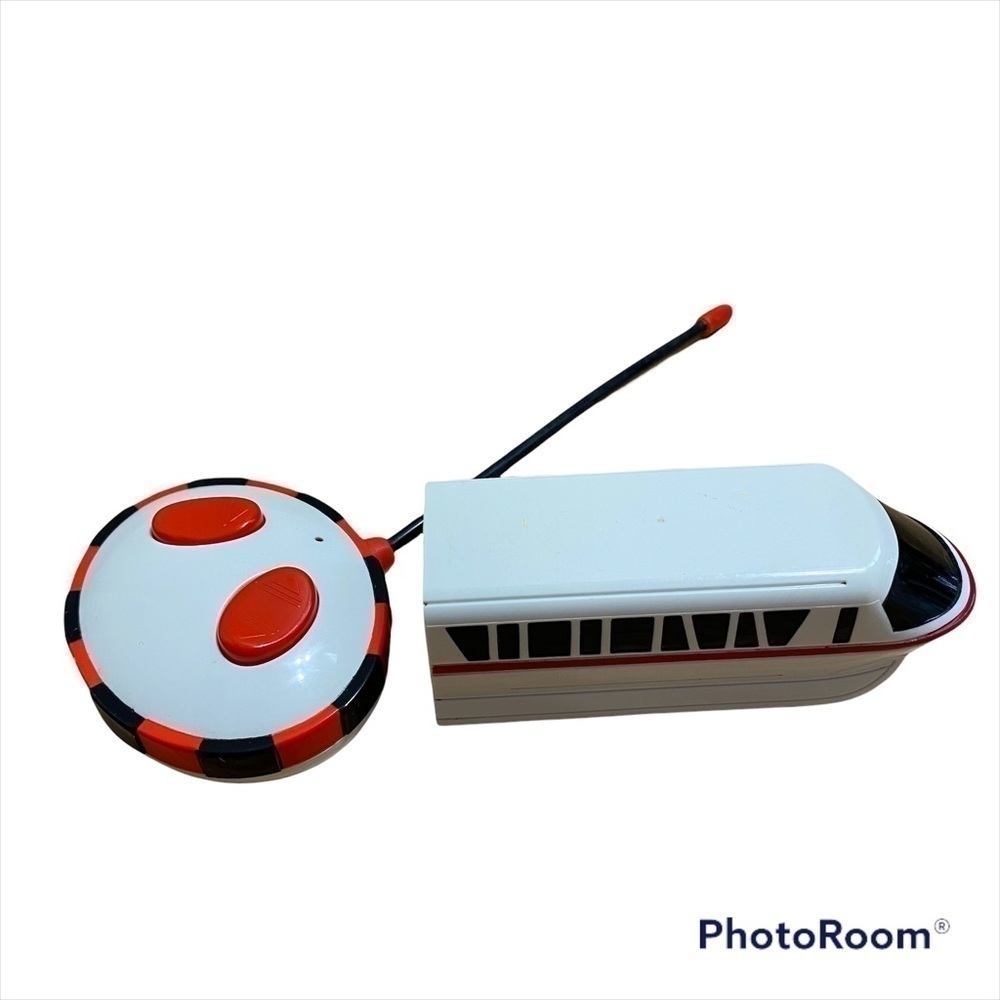 Disney World Tram Car Remote Control Toy Parks RC White Shuttle Kids